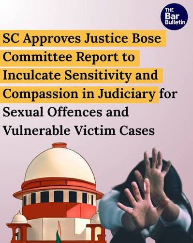 Supreme Court panel recommends gender-sensitive language in sexual offence judgments
